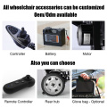 Remote control high back low price electric wheelchair